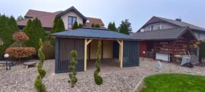 altana ogrodowa a pozwolenie na budowę