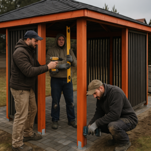 montaż altany ogrodowej altanyna5.pl