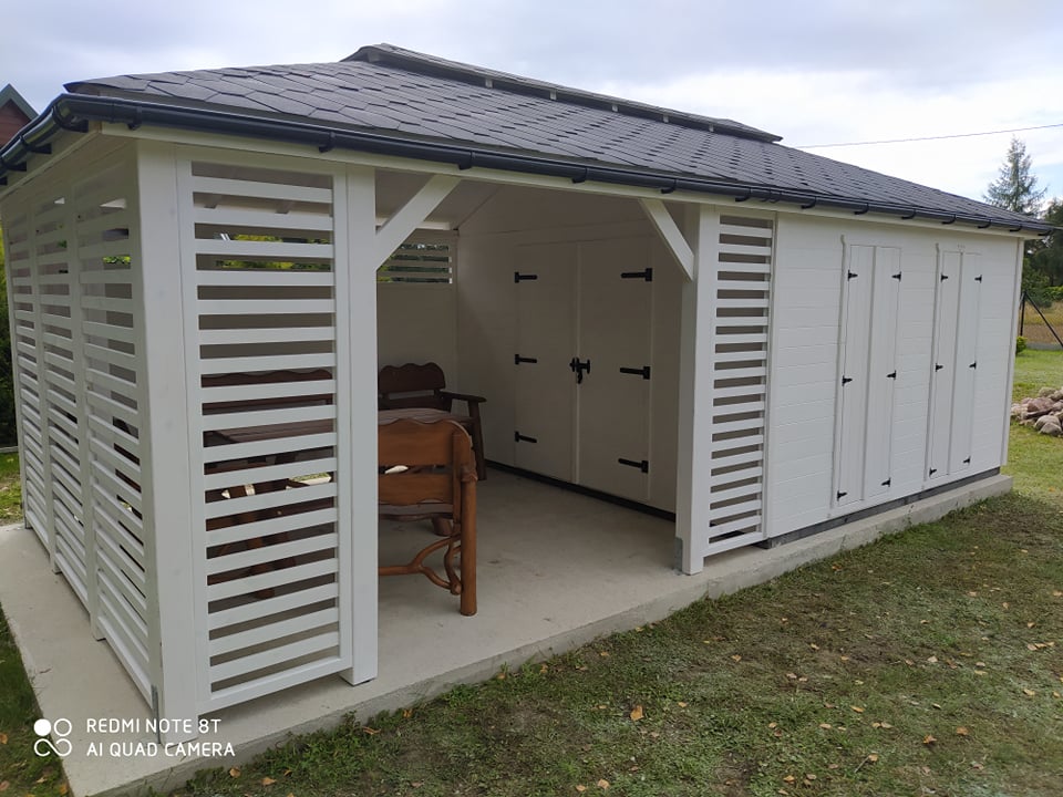 wyposażenie i wystrój altany ogrodowej - trendy i inspiracje ALTANY NA 5